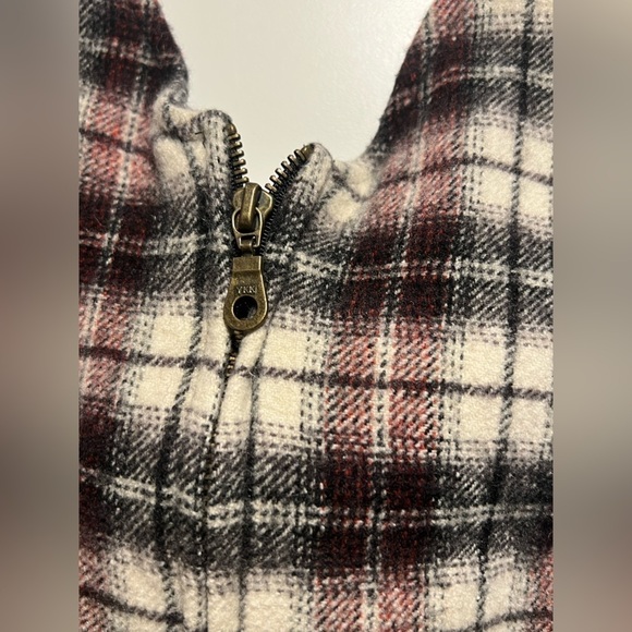 CRĒER - Vintage -Teddy Plaid Overall-Holiday - Picture 4 of 11